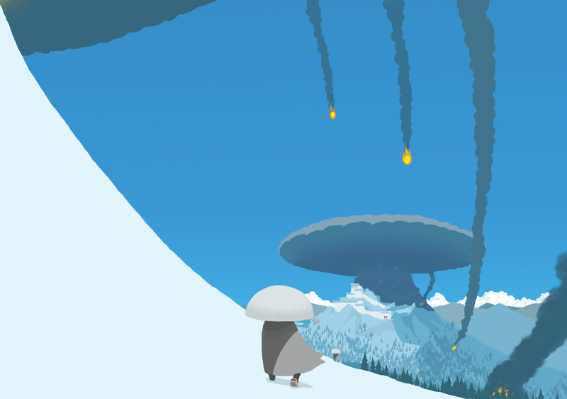Illustration for article titled Snowbound Mini Ninja Screens